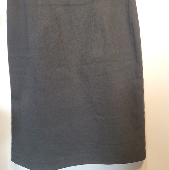 BLACK Mexx V-neck vintage mini dress. - Picture 6 of 10